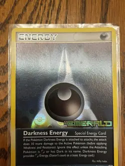 2005 Pokemon EX Emerald Darkness Energy Reverse Holo Rare #86 Moderately Played - Image 2