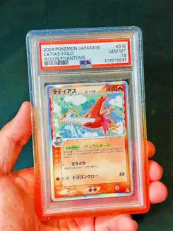 PSA 10 2006 Pokemon Latias Holo 010/052 Japanese Holon Phantom UNLIMITED POP 36 - Image 4