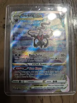 Pokemon TCG Darkrai VSTAR GG50/GG70 Crown Zenith:Galarian Gallery Lightly Played - Image 1