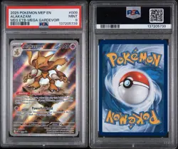 Pokemon Alakazam TCG 009 Mega Evolution ETB Black Star Promo - Image 3