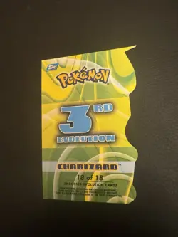 Charizard Topps Pokemon Advanced Challenge Embossed Evolution Die Cut 18 Of 18 - Image 5