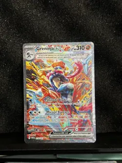 Greninja ex - 214/167 - SV06: Twilight Masquerade (TWM) SIR Pokemon TCG NM MINT - Image 1