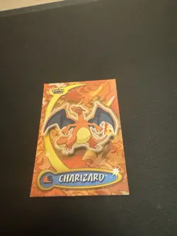 2004 Topps Pokemon Advanced Challenge # 16 Foil Charizard - Image 1
