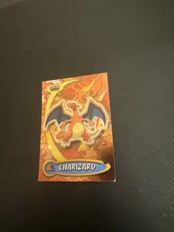 2004 Topps Pokemon Advanced Challenge # 16 Foil Charizard - Image 3