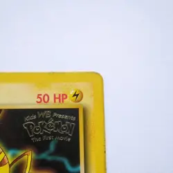 Pokemon TCG Pikachu Black Star Promo WB First Movie Stamp - Image 4