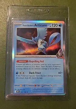 2025 Team Rocket's Articuno Destined Rivals Pokemon TCG 051/182 Scarlet & Violet - Image 1