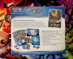 Pokemon Center (PKC) Stellar Crown (SCR) Elite Trainer Box (ETB) Brand New - Image 5