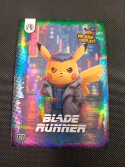 Blade Runner (Pikachu) #127 - Galaxy Holo - Electric Pikachu Cosplay - Pokemon - Image 1
