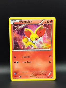 Pokemon TCG Chespin XY03 + Fennekin XY02 + Froakie XY01 Holo Promo Lot LP - Image 3