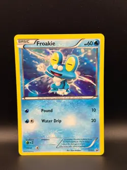 Pokemon TCG Chespin XY03 + Fennekin XY02 + Froakie XY01 Holo Promo Lot LP - Image 5
