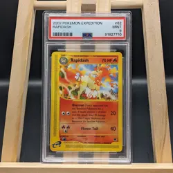 PSA 9 rapidash expedition 2002 Pokemon - Image 1