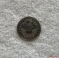 Nintendo VILEPLUME Pokemon Battle Silver Coin From Japan Japanese Very Rare - Image 1