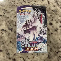 Pokemon Chilling Reign Factory Sealed Booster Box - Image 2