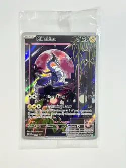 Miraidon 013 Scarlet & Violet Promo Card Pokemon TCG - SEALED - Image 1