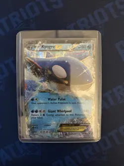 Pokemon TCG Kyogre EX XY Black Star Promos Holo Rare Card XY41 - Image 1