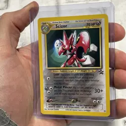 Pokemon Scizor #33 Black Star Promo Rare Vintage Pokemon Card - NM/MT Nintendo - Image 2