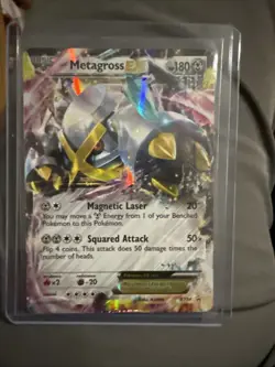 Pokemon TCG Shiny Metagross-EX Promo Card XY XY34 Holo - Image 1
