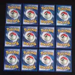 Lot Of 12 Pokemon Jungle Cards 1999 Regular Finish Commons MP Vintage - Image 2