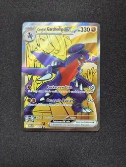 Cynthias Garchomp EX 215/182 - S&V Destined Rivals - Pokemon Card - Rare - Holo - Image 1