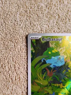 Pokemon TCG - Bulbasaur 166/165 Illustration Rare Scarlet & Violet 151 NM Card - Image 4