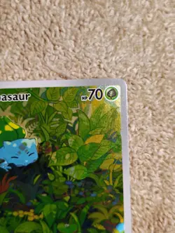 Pokemon TCG - Bulbasaur 166/165 Illustration Rare Scarlet & Violet 151 NM Card - Image 5