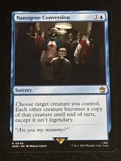 MTG Universes Beyond: Doctor Who Nanogene Conversion 0049 NM Rare - Image 1