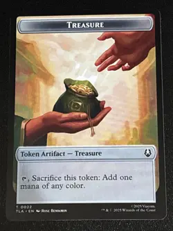 Avatar: The Last Airbender Eternal Legal Aang, Awoken Avatar/Treasure Token 1/22 - Image 2