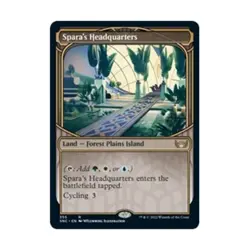 WOTC Streets of New Capenna Spara's Headquarters (Showcase) (R) (Foil) NM - Image 1