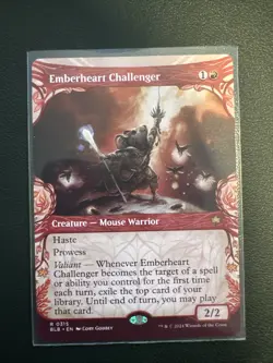 Emberheart Challenger (Showcase) Bloomburrow Regular - Image 1