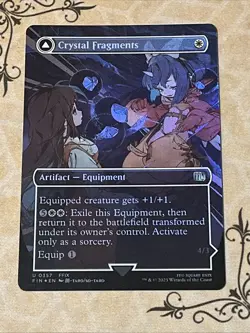 Crystal Fragments (Borderless) Final Fantasy Foil - Image 1