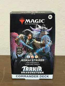 Magic The Gathering Dragonstorm Commander Deck - Jeskai Striker - Image 1