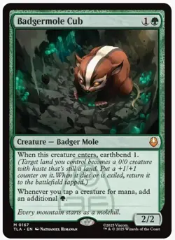 Badgermole Cub MTG Avatar: TLA Nm/M - Image 1