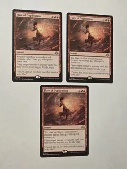3x Flame Of Duplication - Modern Horizons 3 - MH3 - Near Mint - MTG - Image 1