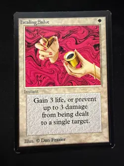 Magic The Gathering: Beta Healing Salve MTG Beta - Image 1