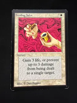 Magic The Gathering: Beta Healing Salve MTG Beta - Image 1