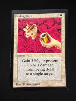 Magic The Gathering: Beta Healing Salve MTG Beta - Image 1