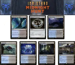 7x (1x/ea) - DIMIR Commander Land & Artifact Lot - Innistrad: Midnight Hunt MTG - Image 1