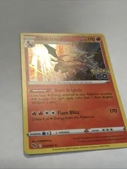 2022 Pokemon Charizard 010/078 Pokemon GO Holo NM - Image 5