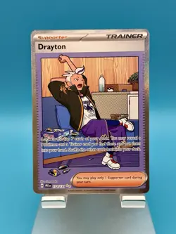 Drayton 172/131 Special Illustration Rare SV: Prismatic Evolutions Pokemon TCG - Image 1