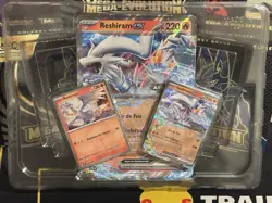 Carte Pokemon Reshiram EX STAMP Aventure Ensemble 030/159 + JUMBO + 022/142 FR - Image 1