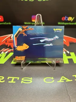 Topps Pokemon Mewtwo Strikes Back Farewell #39 Blue Logo Holo 1st Print - Image 1