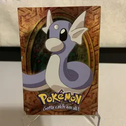 Pokemon Dratini #147 Holo Foil E10 of 12 Blue Label Topps 1999 - Image 1