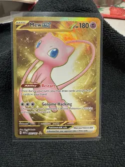 Pokemon TCG Mew EX 205/165 Scarlet & Violet 151 Holo Hyper Rare - Image 1