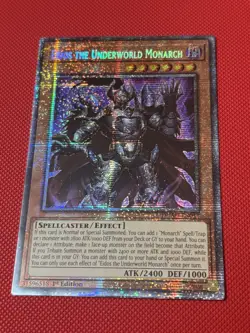 Yugioh! Eidos the Underworld Monarch Starlight Rare DUAD-EN017 NM - Image 2