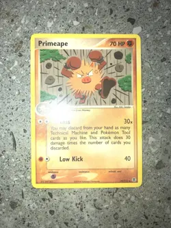 Pokemon TCG Cards Primeape 28/112 FireRed & LeafGreen FRLG Rare NM-M - Image 3