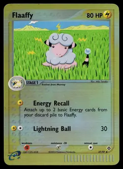 Pokemon Card - Flaaffy Dragon 27/97 Uncommon Reverse Holo - Image 1