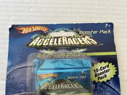 Hot Wheels AcceleRacers 15 Card Booster Pack Collectible Card Game - Image 2