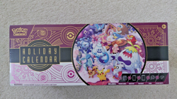 Pokemon TCG 2025 Holiday Advent Calendar 6 Booster 7 Fun Packs 8 Promo Card NEW - Image 1