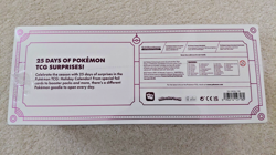 Pokemon TCG 2025 Holiday Advent Calendar 6 Booster 7 Fun Packs 8 Promo Card NEW - Image 3