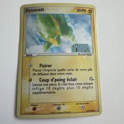 Carte Pokemon : Dynavolt 52/100 Reverse Ex Gardiens de Cristal Francaise - Image 1
